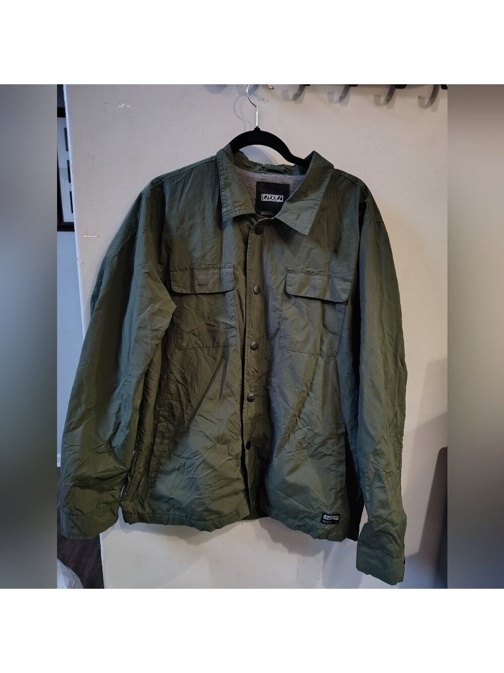 Ezekiel Marley Button Snap Jacket With Pockets